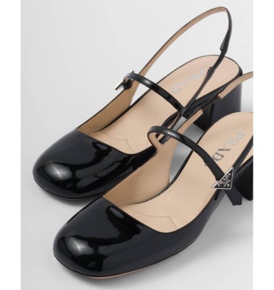 Women Mary Jane Slingback Pumps Shoes In Black
