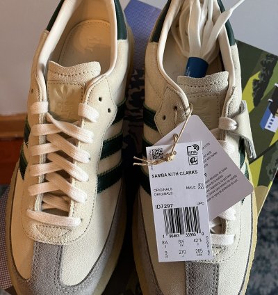 Kith 8th Street Samba By Ronnie Fieg Chalk White