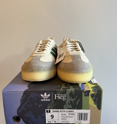 Kith 8th Street Samba By Ronnie Fieg Chalk White