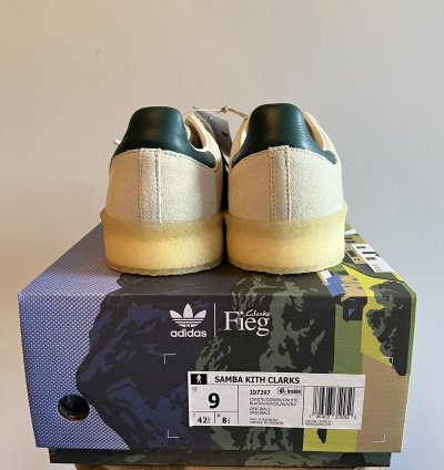 Kith 8th Street Samba By Ronnie Fieg Chalk White