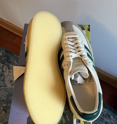 Kith 8th Street Samba By Ronnie Fieg Chalk White