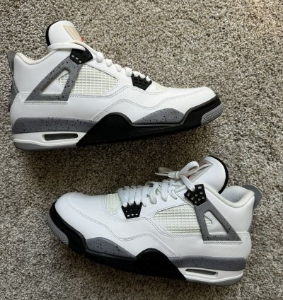 Air Jordan 4 Retro White Cement 2012 Size 9 5