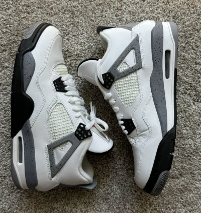 Air Jordan 4 Retro White Cement 2012 Size 9 5