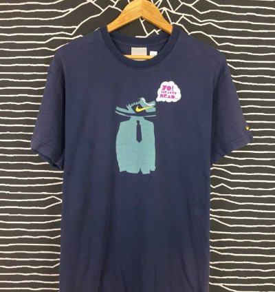 Vtg Y2k Nike Sb Dunk Sneakerhead Swoosh Graphic Tee