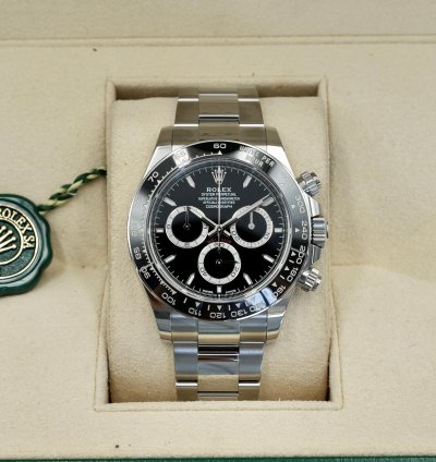 Rolex Daytona Black Dial 126500ln Full Set 2024