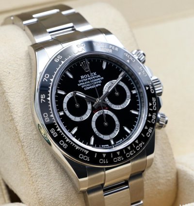 Rolex Daytona Black Dial 126500ln Full Set 2024