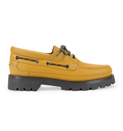 Yellow Summerland Boat Shoes Size 7 40