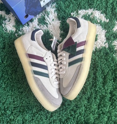 Kith 8th Street Samba Ronnie Fieg Chalk White Kithmas Sz 9