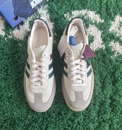 Kith 8th Street Samba Ronnie Fieg Chalk White Kithmas Sz 9