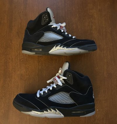 Air Jordan 5 - Black Metallic Reimagined