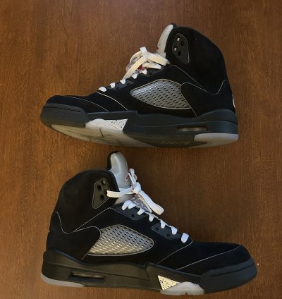 Air Jordan 5 - Black Metallic Reimagined