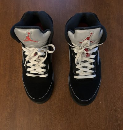 Air Jordan 5 - Black Metallic Reimagined