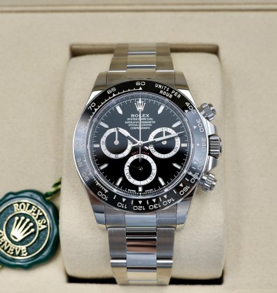 Rolex Daytona Black Dial 126500ln Full Set 2025