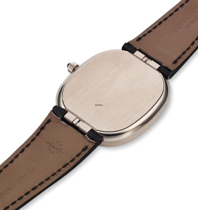 Patek Philippe Golden Ellipse White Gold And Enamel Ellipse Ref 5738 51g