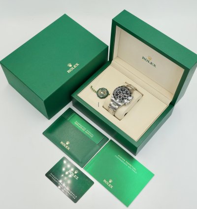 Rolex Daytona Black Dial 126500ln Full Set 2025