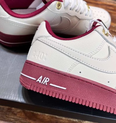 Nike Air Force 1 white Red
