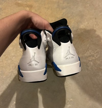 Air Jordan 6 Retro Sport Blue 2014 Us 9