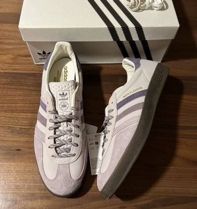Kith Adidas Gazelle Indoor Ash Purple Ice Purple Gum