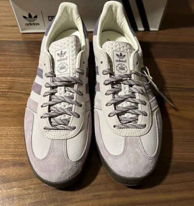 Kith Adidas Gazelle Indoor Ash Purple Ice Purple Gum