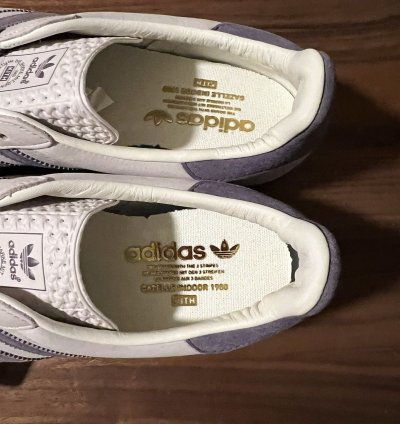 Kith Adidas Gazelle Indoor Ash Purple Ice Purple Gum