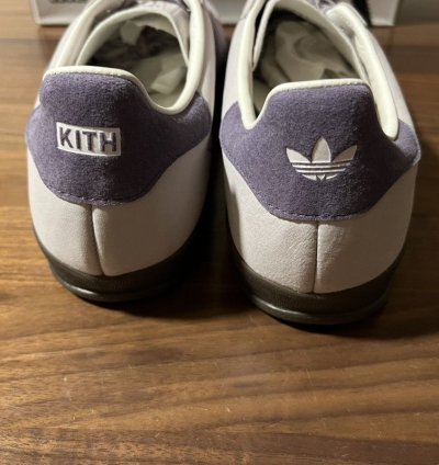 Kith Adidas Gazelle Indoor Ash Purple Ice Purple Gum