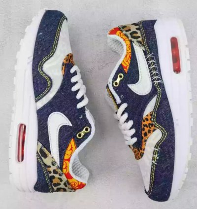 Nike Air Max 1 Premium denim Leopard