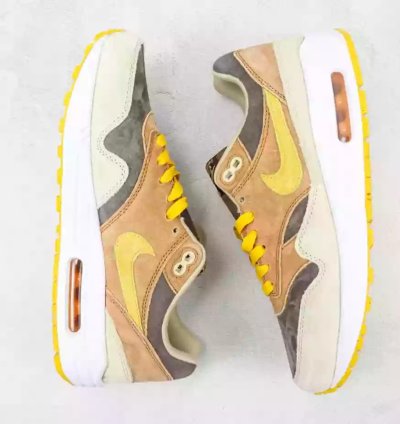 Nike Air Max 1 Prm Duck Pecan Yellow Ochre Baroque Brown