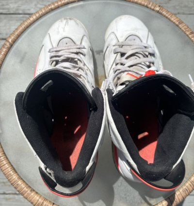 Air Jordan 6 White Infrared
