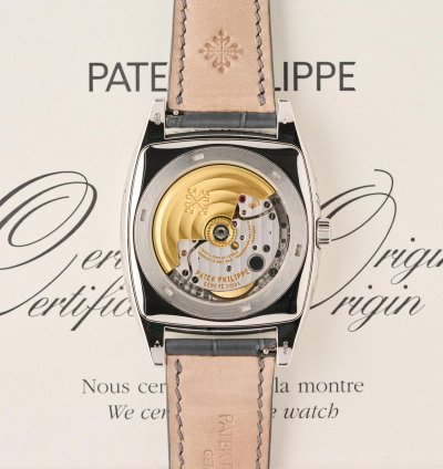 Patek Philippe Gondolo Calendario 5135p - Diamond Set Dial - Original Warranty - Mint Condition