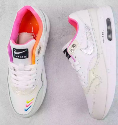 Nike Air Max 1 Unlock Your Space White Pink