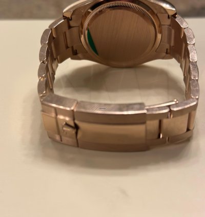 Rolex Daytona Black Dial Diamonds Rose Gold
