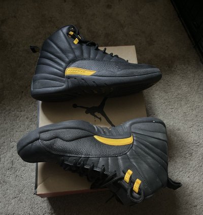 Air Jordan 12 Black Taxi