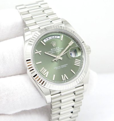 Rolex Day-date 40 228236 Gr Green 2024 Neu Full Set