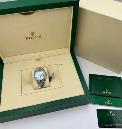 Rolex Day-date 40 228236 Ice Blue Roman