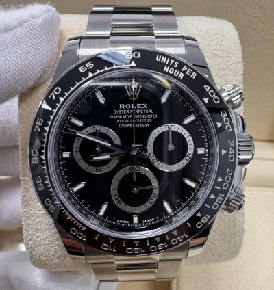 Rolex Daytona Black Dial New Unworn 2025