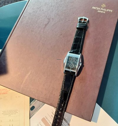 Patek Philippe Gondolo Power Reserve 10 Recently Serviced New Strap Original Box And Papers