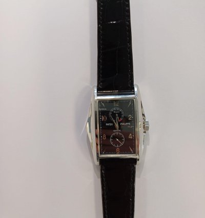Patek Philippe Gondolo Power Reserve 10 Recently Serviced New Strap Original Box And Papers