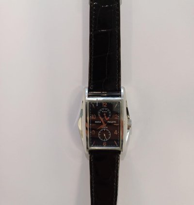 Patek Philippe Gondolo Power Reserve 10 Recently Serviced New Strap Original Box And Papers