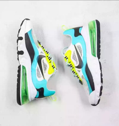 Nike Air Max 270 React Ct1265-300 Oracle Aqua Black-ghost Green