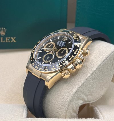 Rolex Daytona Black Dial Oysterflex