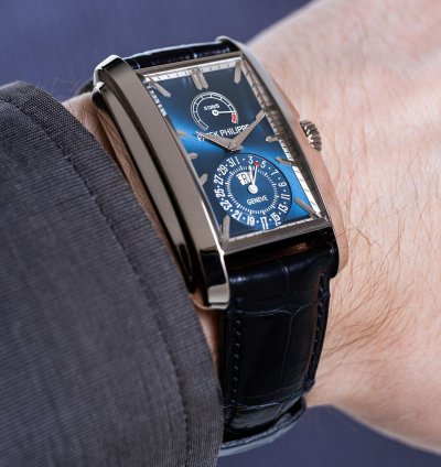 Patek Philippe Gondolo Ref 5200g-001 18k White Gold Folding Clasp Box Papers Bj 2016 Pp Service 2025