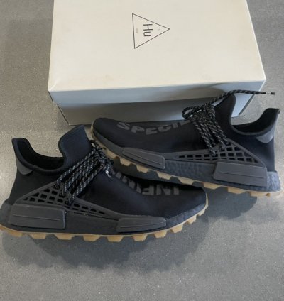Mint Adidas Pharell Hu Trail Nmd Black