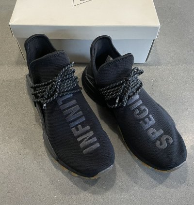 Mint Adidas Pharell Hu Trail Nmd Black