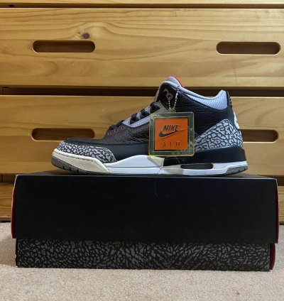 Air Jordan Retro 3 Black Cement 2018 Size 11 5