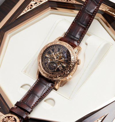 Patek Philippe Grand Complications 18k Rose Gold 6002r-001 - Ats-w007922