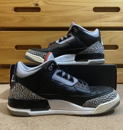 Air Jordan Retro 3 Black Cement 2018 Size 11 5