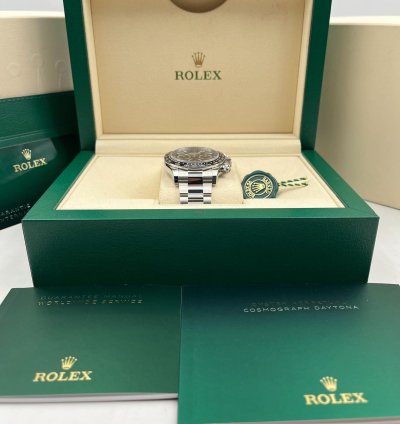 Rolex Daytona Black Dial Stainless Steel Bracelet 126500ln Unworn 2025