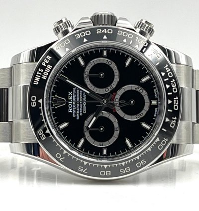 Rolex Daytona Black Dial Stainless Steel Bracelet 126500ln Unworn 2025