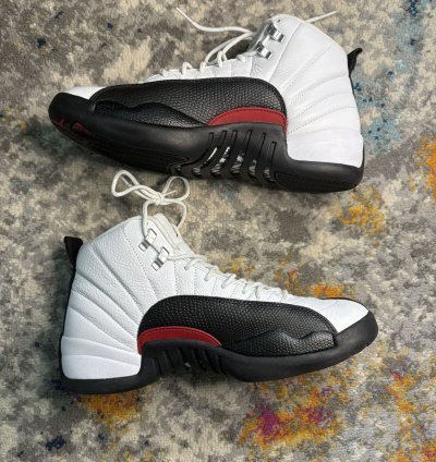 Air Jordan Retro 12 Taxi Flip Size 10