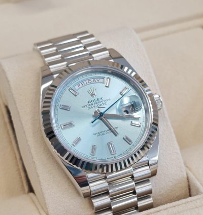 Rolex Day-date 40 228236a Ice Blue